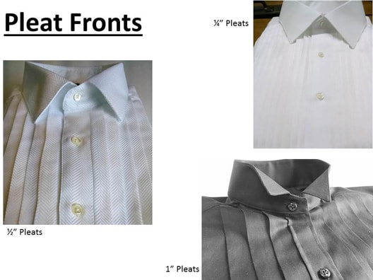 Front Styles – Gambert Shirts